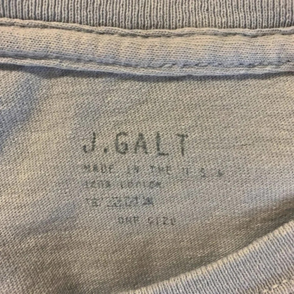 Brandy‎ Melville J. Galt Women's Embroidered Poppy Short Sleeve Shirt One Size - Picture 6 of 10